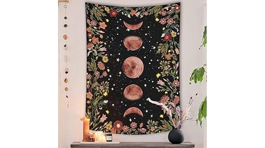 moonlit garden tapestry
