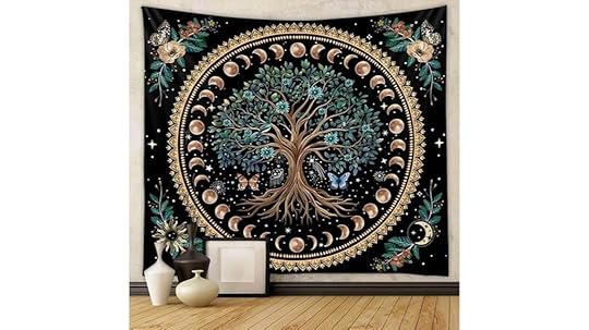 celestial tree bedroom tapestry