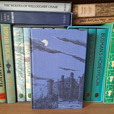 cover of Folio edition of I Capture the Castle on my shelf of Folio books