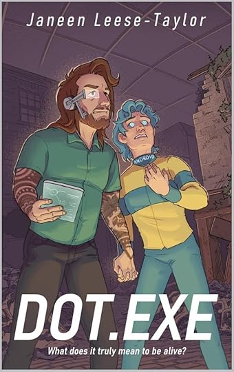 Dot.Exe by Janeen Leese-Taylor. Caption is 