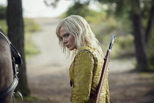 A LONG-HAIRED CIRI IN YELLOW ON THE WITCHER