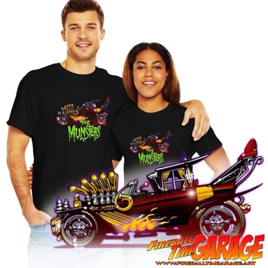 Automotive Pop Culture Movie and TV Car Art by Fireball Tim Garage