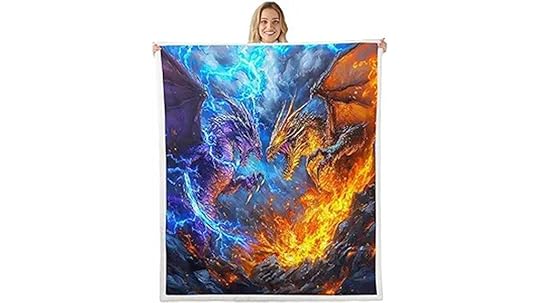 monster sherpa fleece blanket