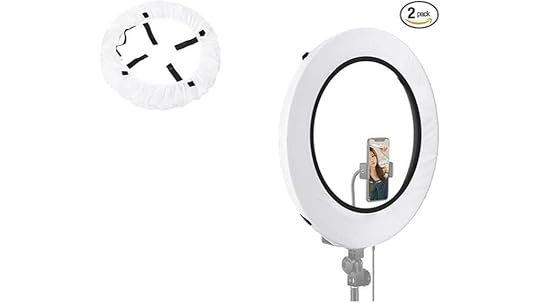 soft elastic ring light cover