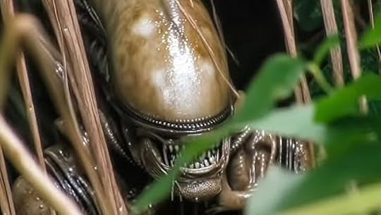 The Xenomorph hides in the jungle on Alien: Earth.