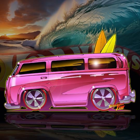 Automotive Pop Culture Movie and TV Car Art by Fireball Tim Garage