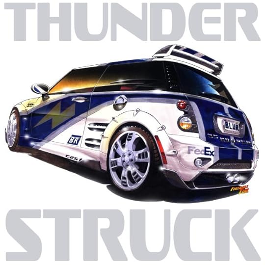 Automotive Pop Culture Movie and TV Car Art by Fireball Tim Garage