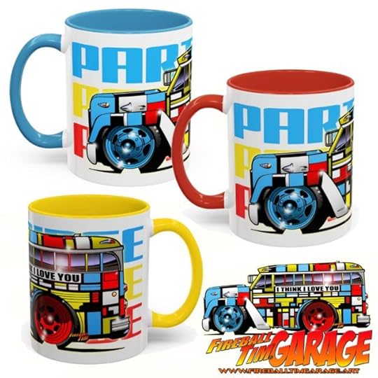 Automotive Pop Culture Movie and TV Car Art by Fireball Tim Garage