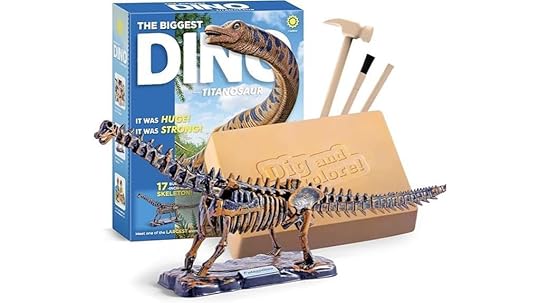 titanosaur skeleton excavation kit