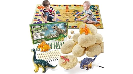 dinosaur egg dig kit