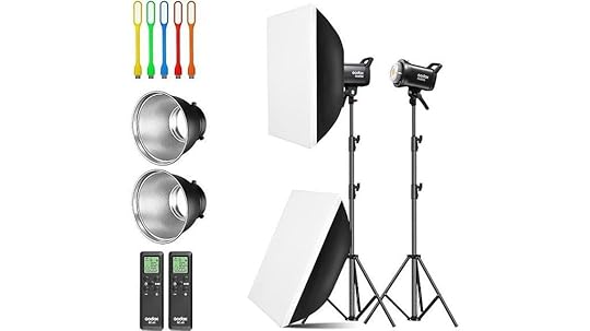 two led video lights