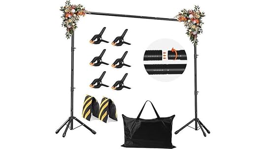 adjustable photography backdrop stand