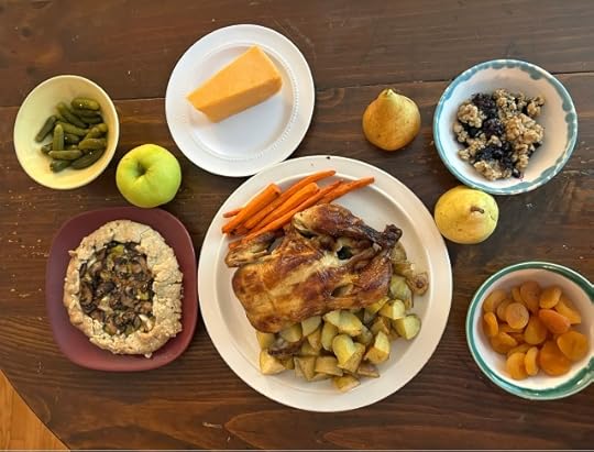 dinner items for Bilbo's birthday party menu