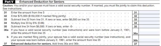 Enhanced Senior Deduction