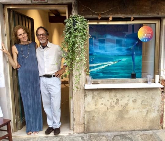 Katia Margolis & Robin Saikia, founders of Vert de Venise Contemporary Art Gallery Photo: Cat Bauer