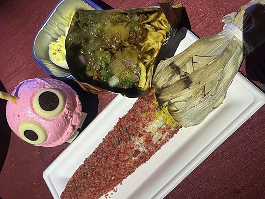 Universal Orlando Halloween Horror Nights 2025 Best Food Item Fritos vegan walking taco, corn, cupcake