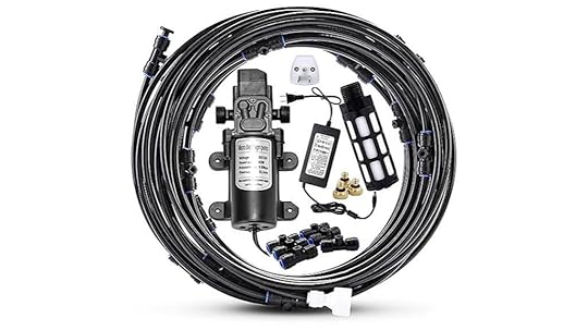 outdoor misting cooling system