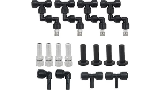 set of four reptile mister nozzles