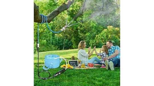 portable water misting device