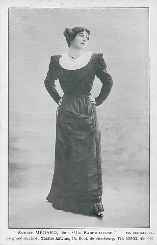 Andrée Mégard in La Rabouilleuse (1903)