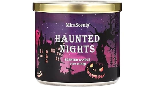 halloween scented soy candle