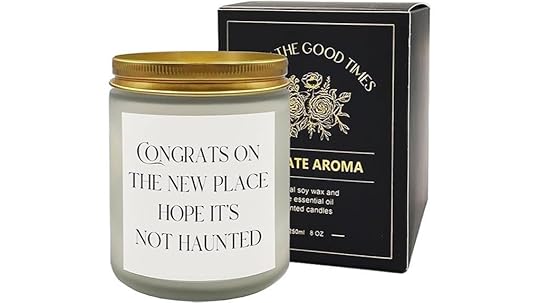funny housewarming candle