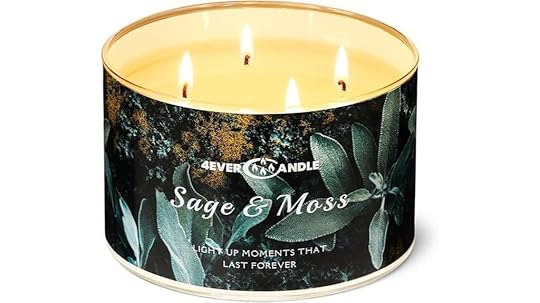 large soy wax candle