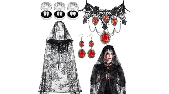 vampire costume with accessories