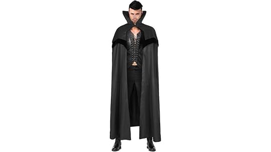 gothic medieval vampire cloak