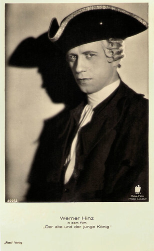 Werner Hinz in Der alte und der junge König (1935)
