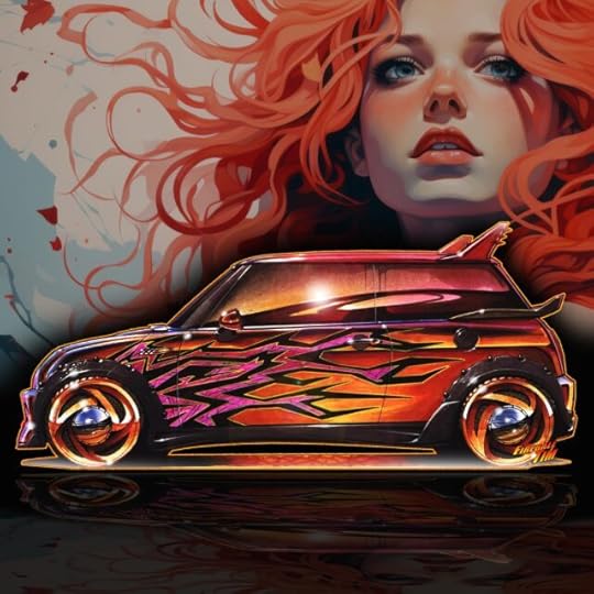 Automotive Pop Culture Movie and TV Car Art by Fireball Tim Garage
