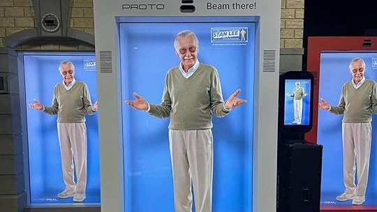 The Stan Lee hologram created by Proto Hologram.