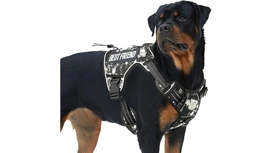 adjustable tactical dog harness