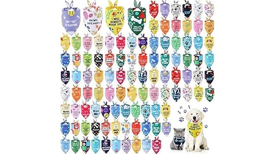 vivid plaid pet bandanas