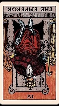 The Emperor (Reversed) | Tarot Card