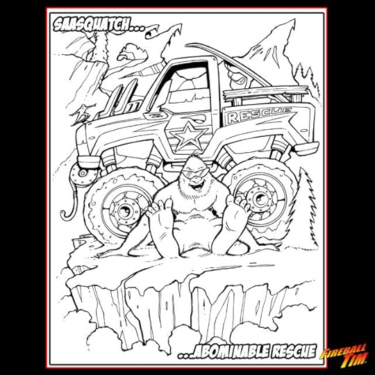 Automotive Pop Culture Movie and TV Car Art by Fireball Tim Garage