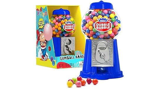 blue kids gumball machine