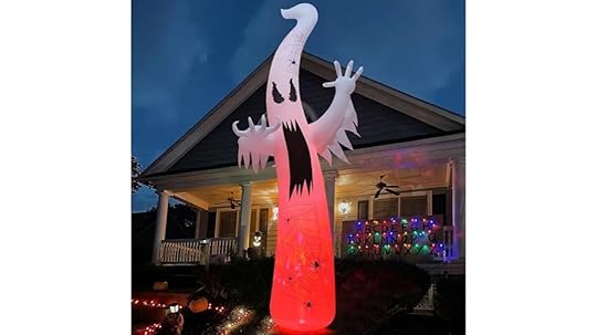large inflatable ghost outdoor