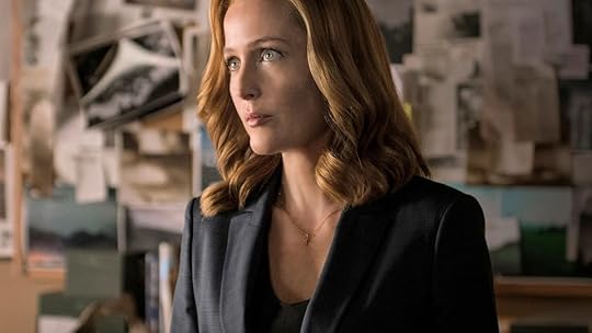 Gillian Anderson as FBI Agent Dana Scully in The X-Files season 11.