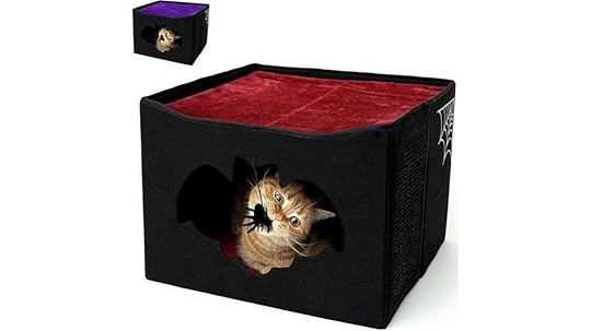 gothic cat bed accessories