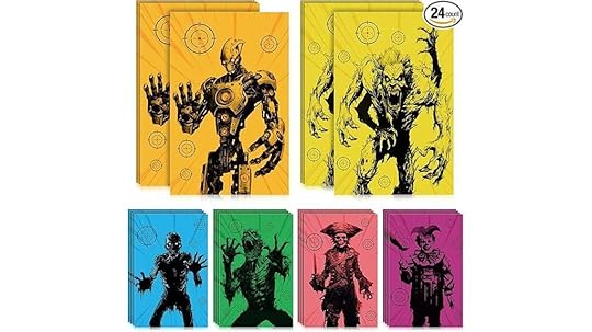 monster shooting paper targets
