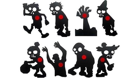 zombie skeleton target set