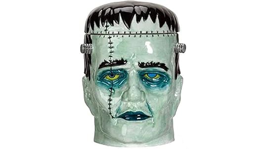 frankenstein head cookie jar