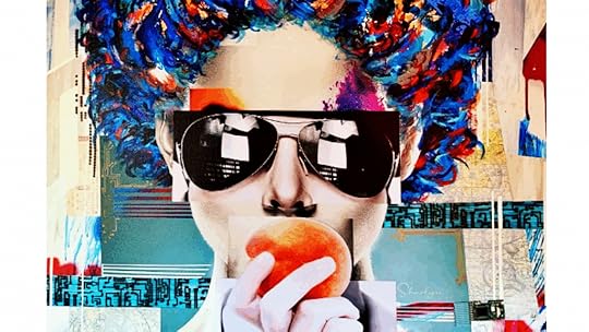 graphic image futuristic face implying Artificial Intelligence learning