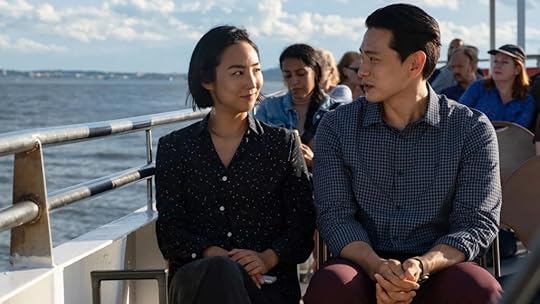 Greta Lee and Teo Yoo in