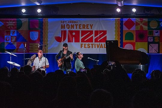 The Alfredo Rodriguez Trio performs in the Pacific Jazz Cafe...