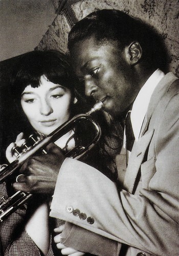 Juliette Greco and Miles Davis