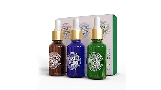 three beard oil varieties