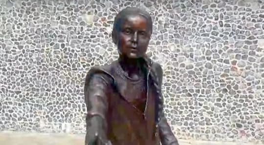 Greta Thunberg statue