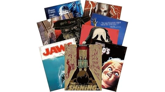 horror movie character posters